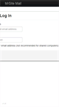 Mobile Screenshot of mrsitemail.com