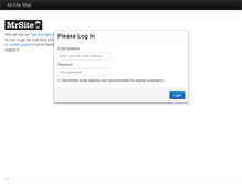 Tablet Screenshot of mrsitemail.com